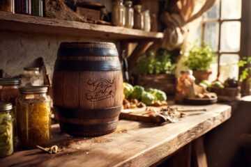 Oak Pickle Barrels for Home-Based Food Entrepreneurs