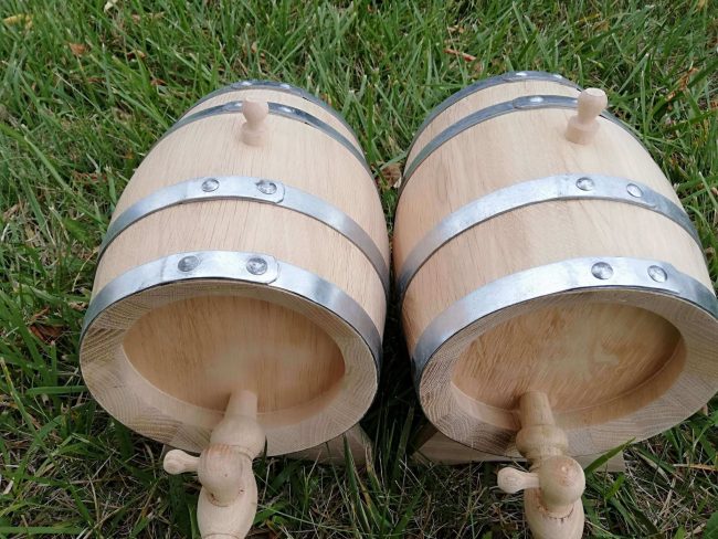 Фото 3 - Set of Oak barrels 2x2L.