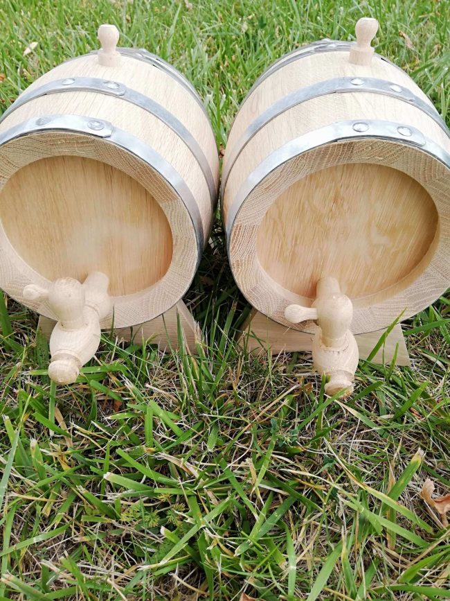 Фото 4 - Set of Oak barrels 2x2L.