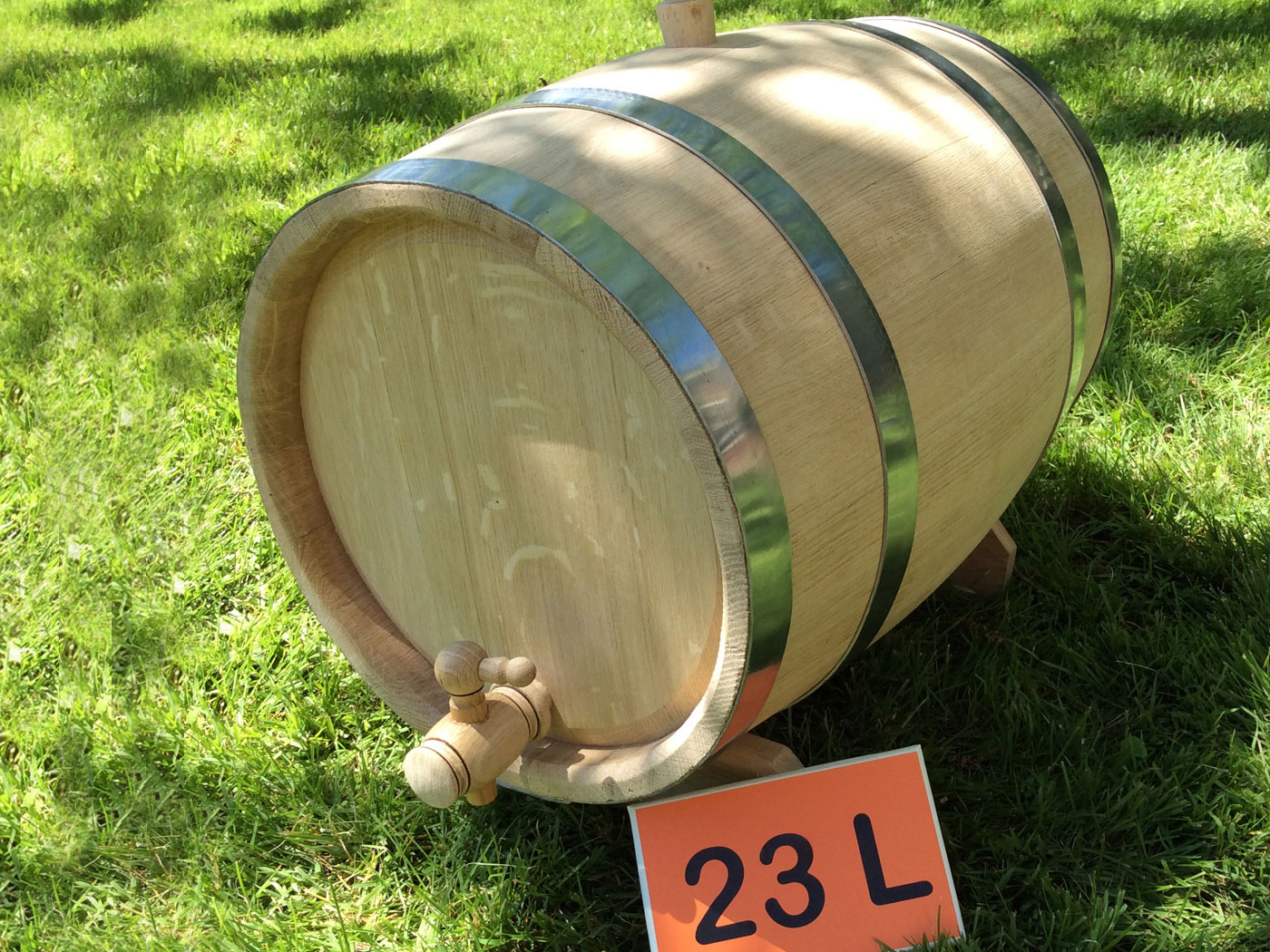 Oak barrel 23L