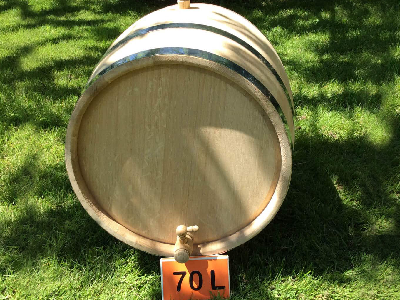 Oak barrel 70L