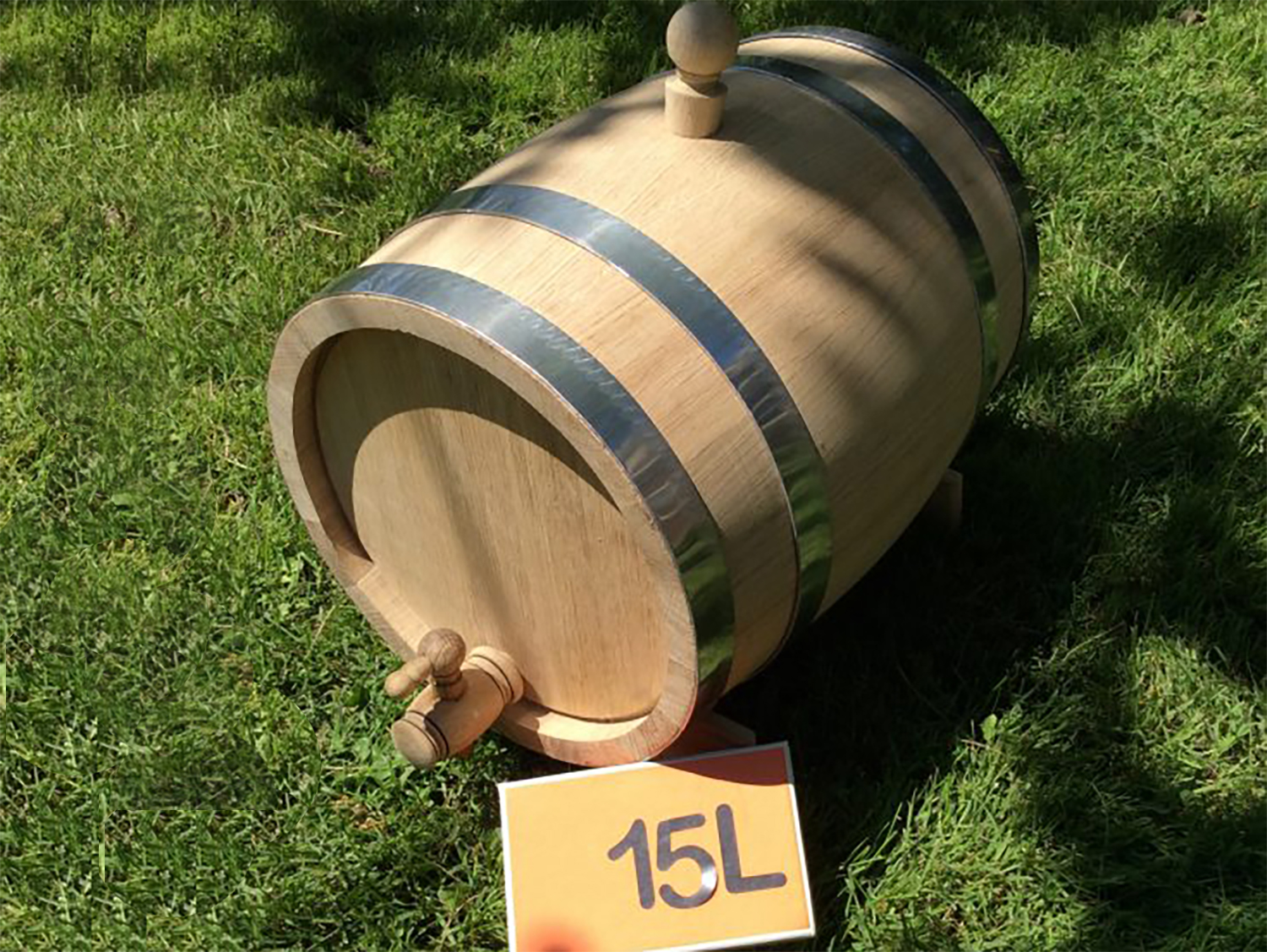 Oak barrel 15L