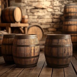 Buy Oak Wood Whiskey and Wine Barrels Near You