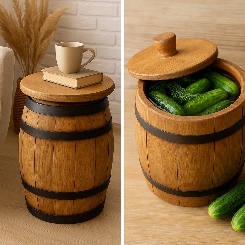 Creative Uses for Oak Barrels at Home- From Storage to Wine-Making