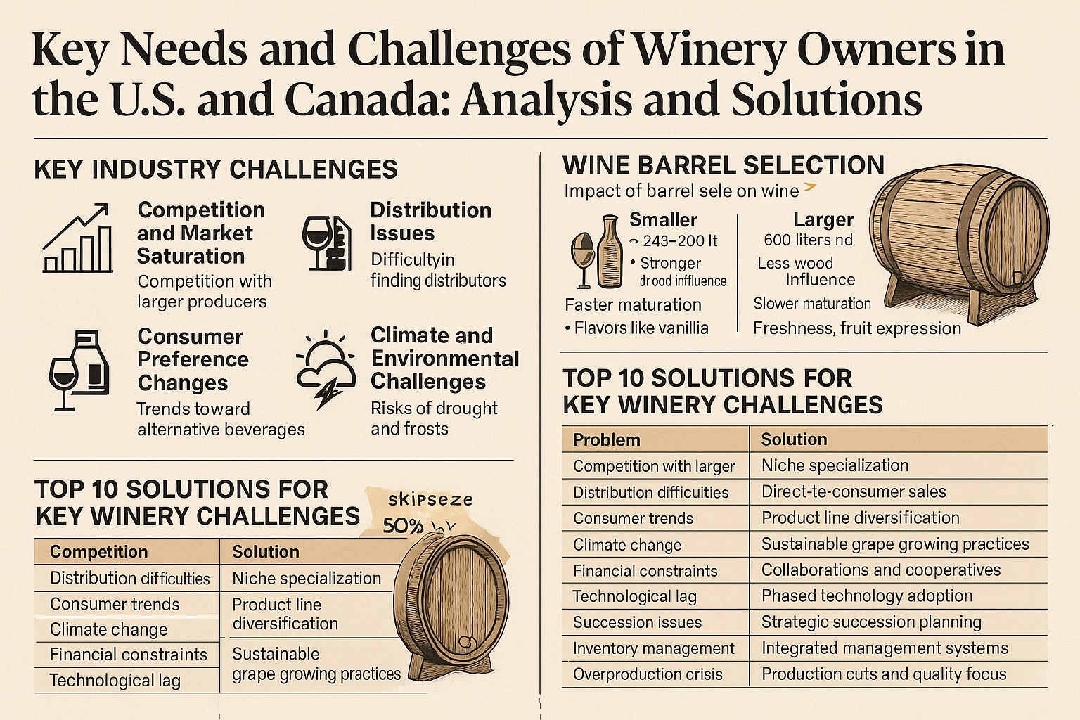 needs of winery owners solutions