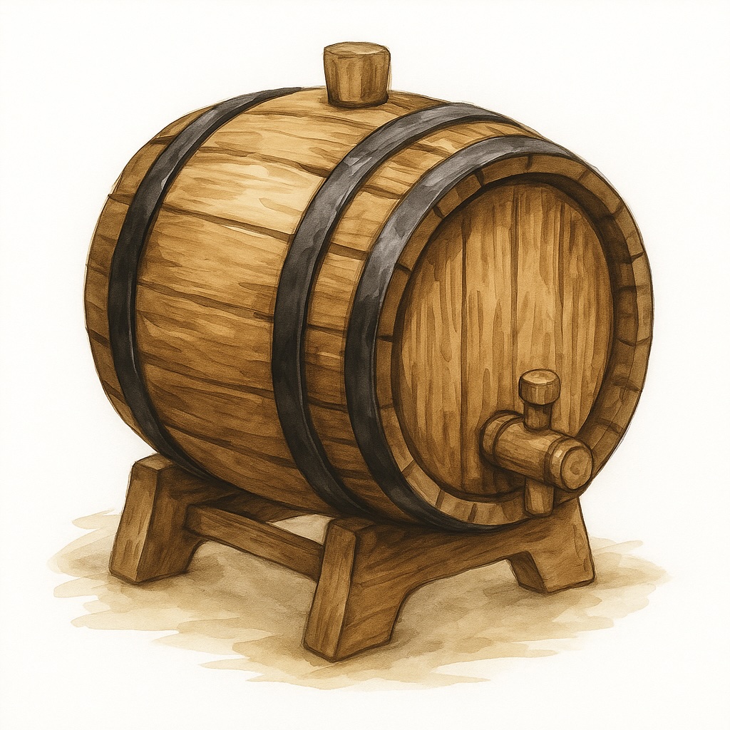 Small Oak Barrels