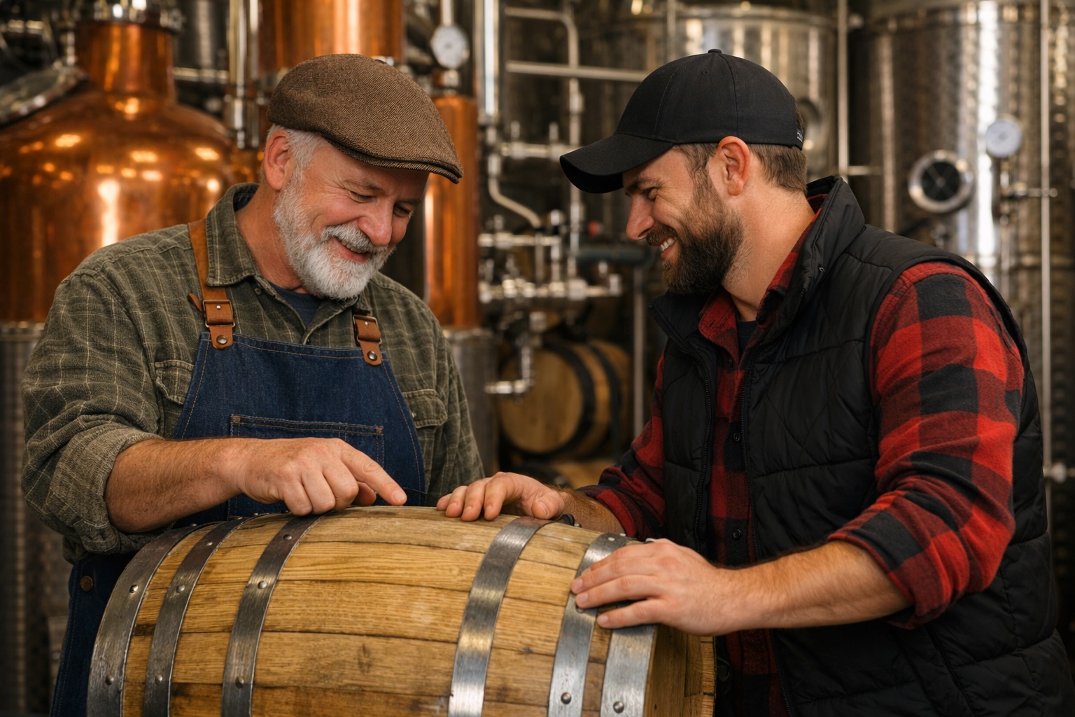 Oak Barrels for Distilleries & Craft Spirits