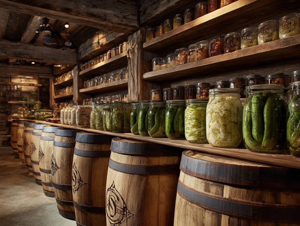 Oak Pickle Barrels for Farm Shops 2026